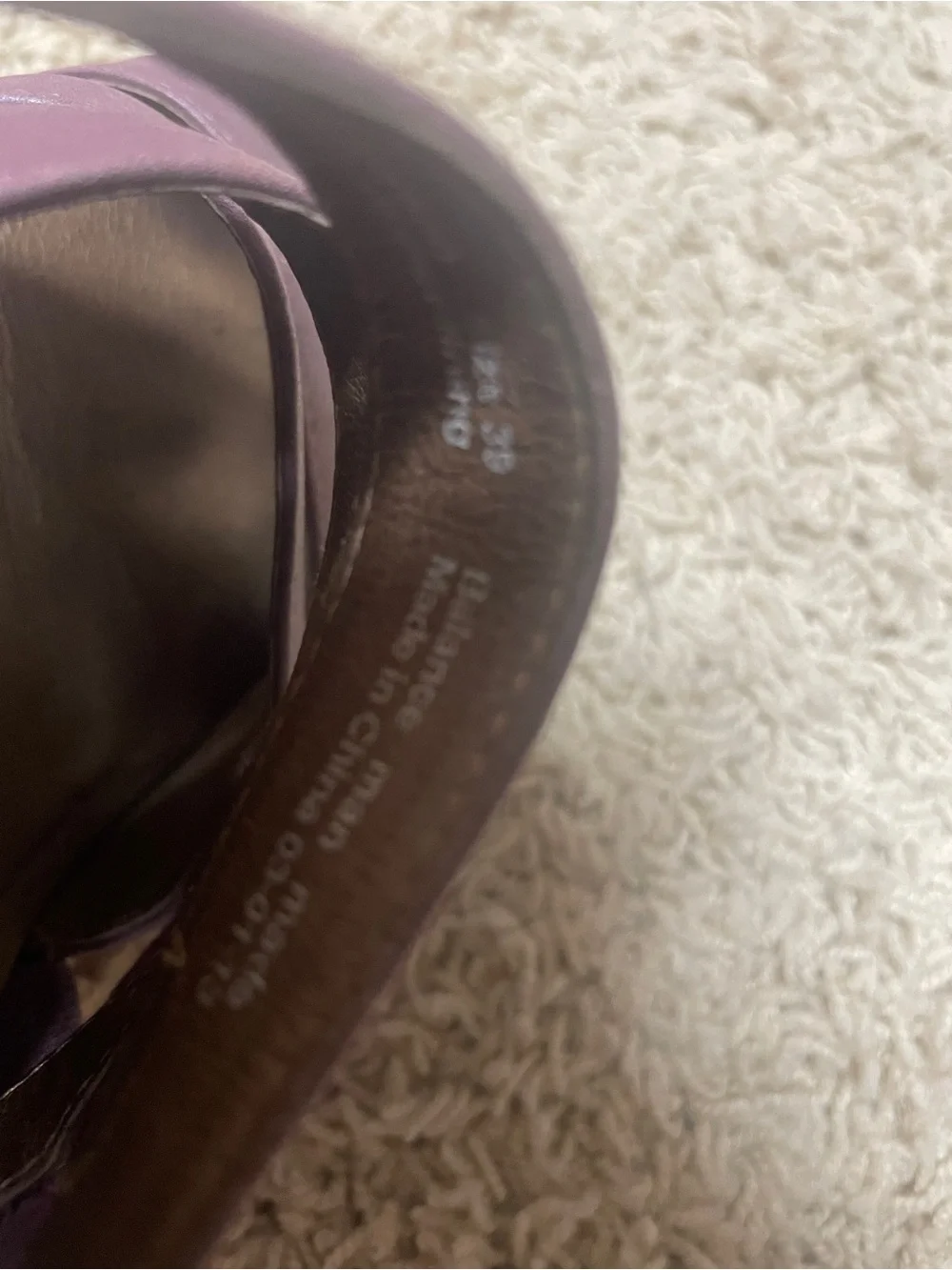 Dansko Women's Mauve Leather Multi-Strap Slide Sandals